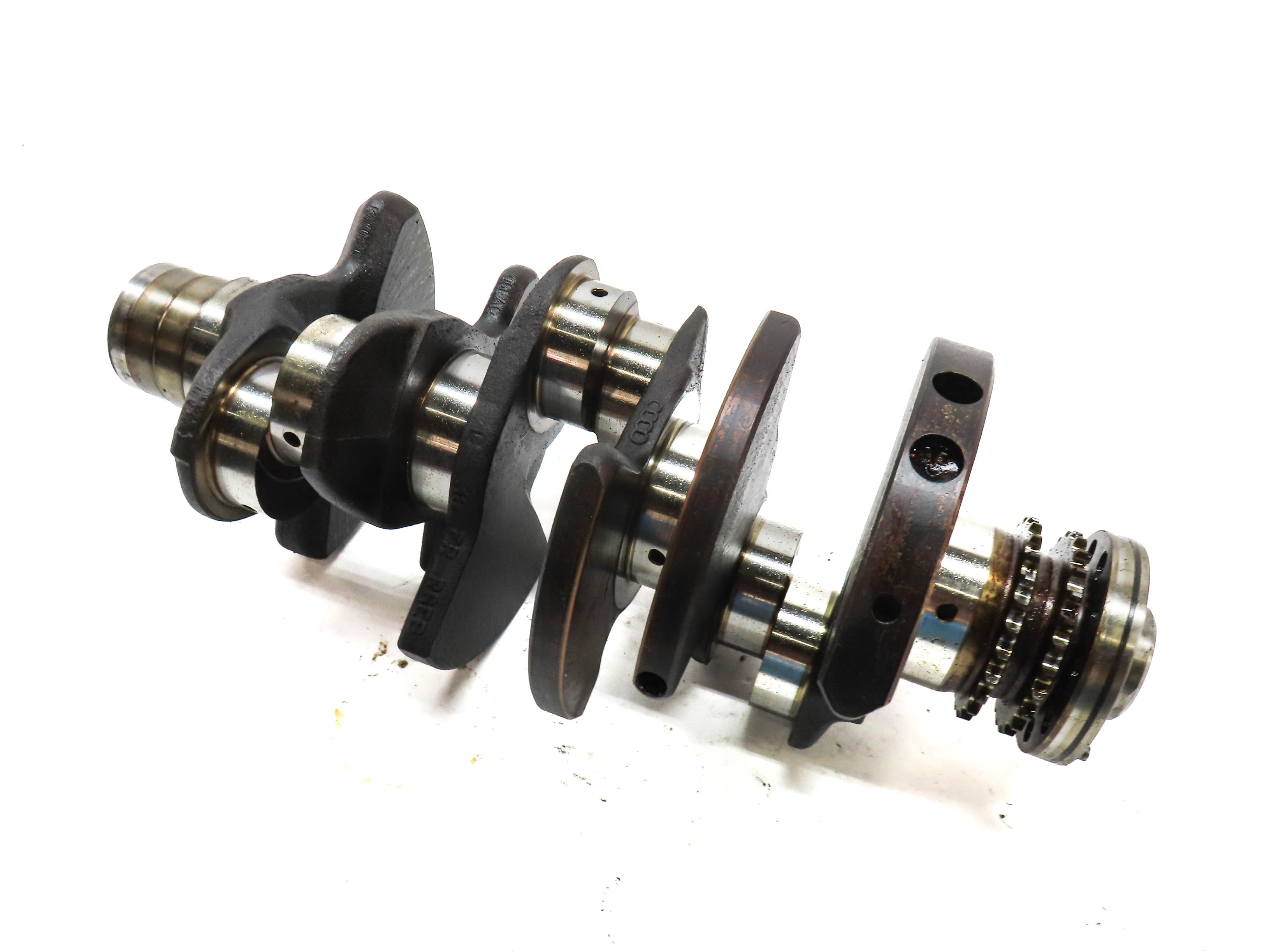 2011 AUDI Q7 (4L) 3.0L SUPER (CJWB) ENGINE CRANKSHAFT CRANK SHAFT — exact item pictured
